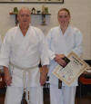 Abigail Kershaw gains Nidan at Konjaku Shin